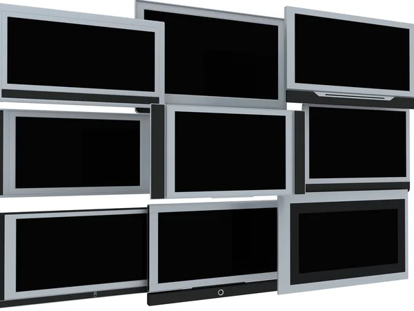 TV-képernyők — Stock Fotó