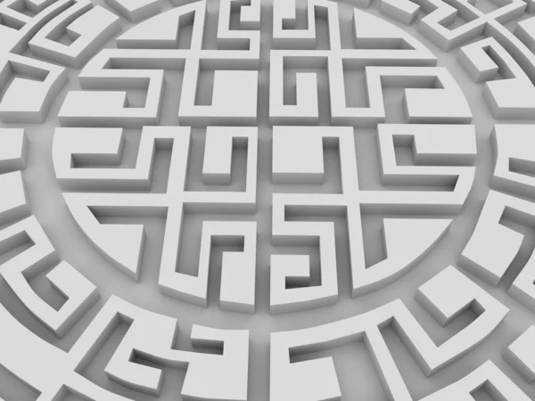 Kolo labyrint — Stock fotografie