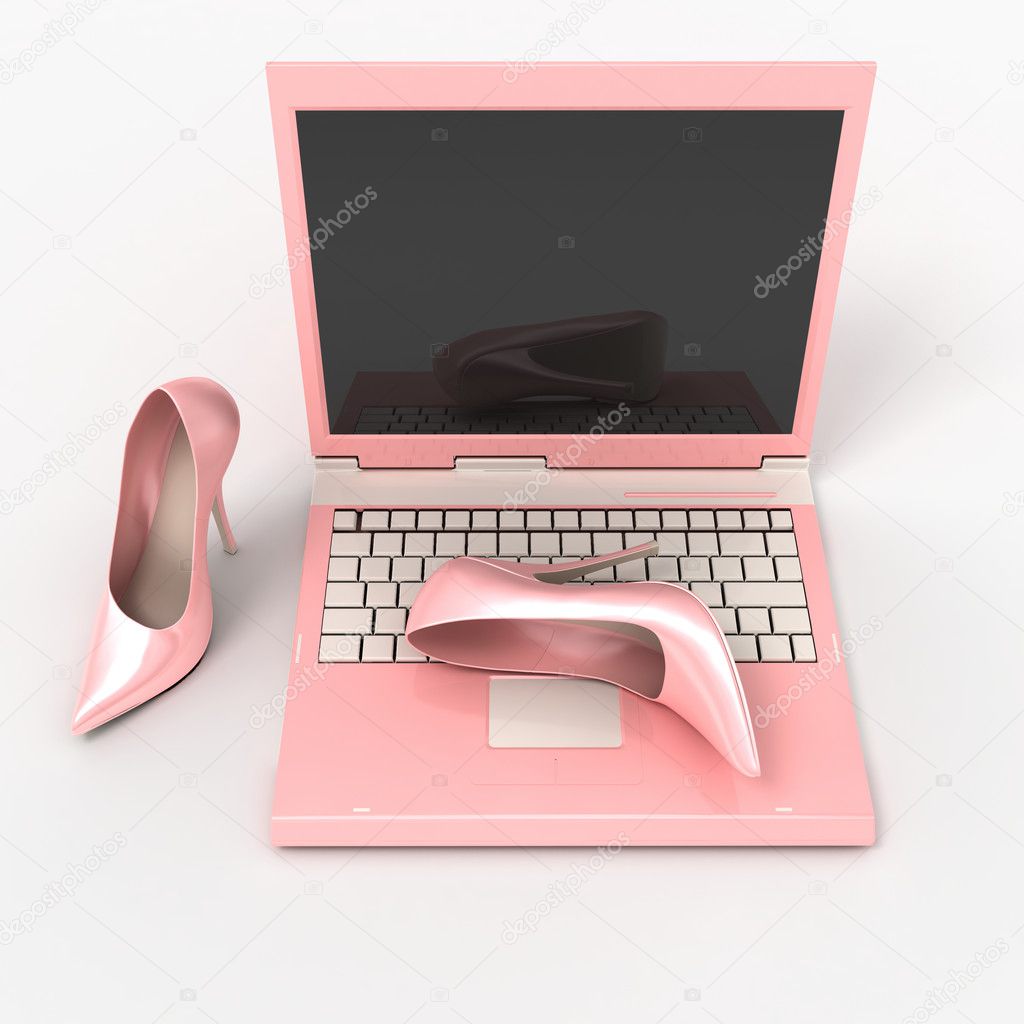 Notebook and stiletto