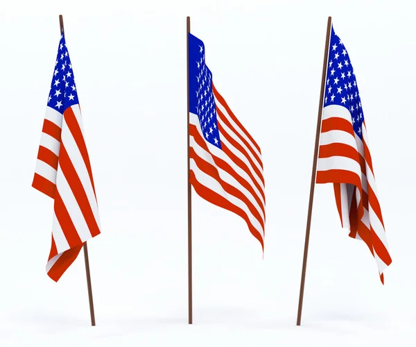 stock image Flag of USA