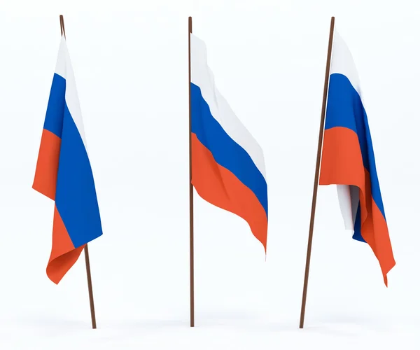 रशियाचा ध्वज — स्टॉक फोटो, इमेज
