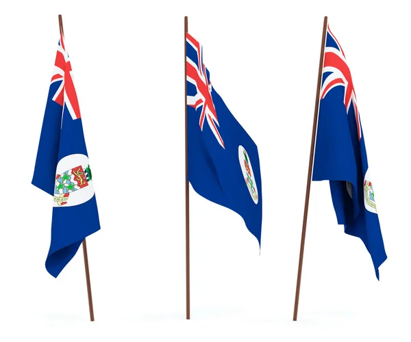Caymanöarna flagga — Stockfoto