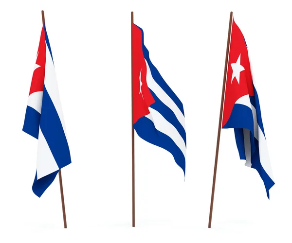 Kuuban lippu — kuvapankkivalokuva