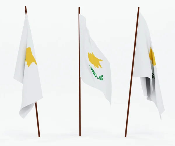 Cyperns flag - Stock-foto