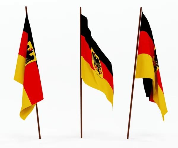 Almanya Bayrağı — Stok fotoğraf
