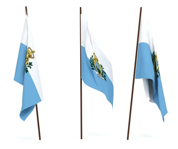 San Marinon lippu — kuvapankkivalokuva