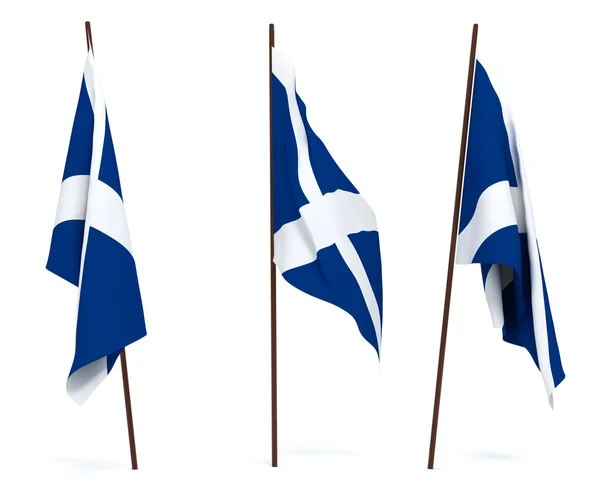 İskoçya bayrağı — Stok fotoğraf