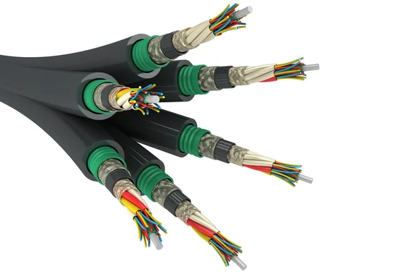 Cabluri electrice — Fotografie, imagine de stoc