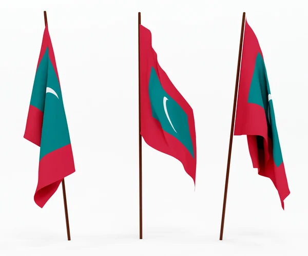 Flag of Maldives — Stock Photo, Image