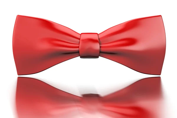 Red bow-tie — Stock Photo, Image