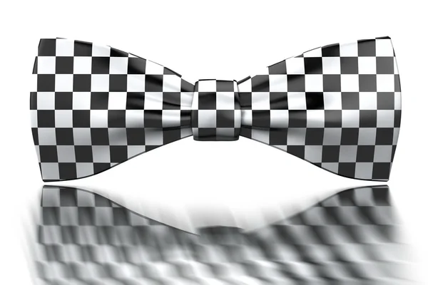 Arco-gravata quadriculada — Fotografia de Stock