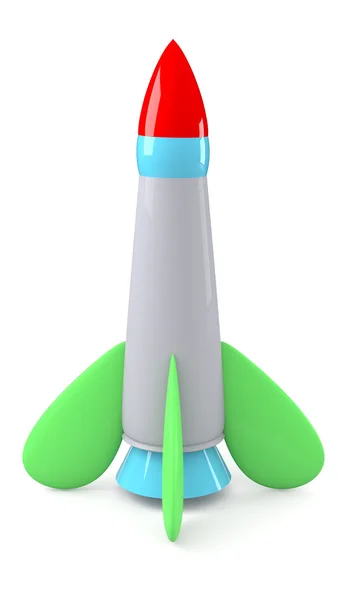 Leksak raket — Stockfoto