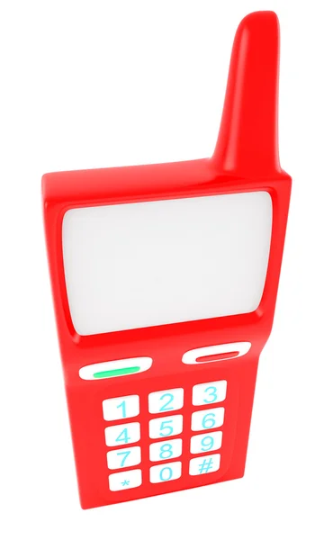 Retro styled mobile phone — Stock Photo, Image