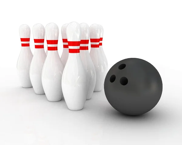 stock image Bowling