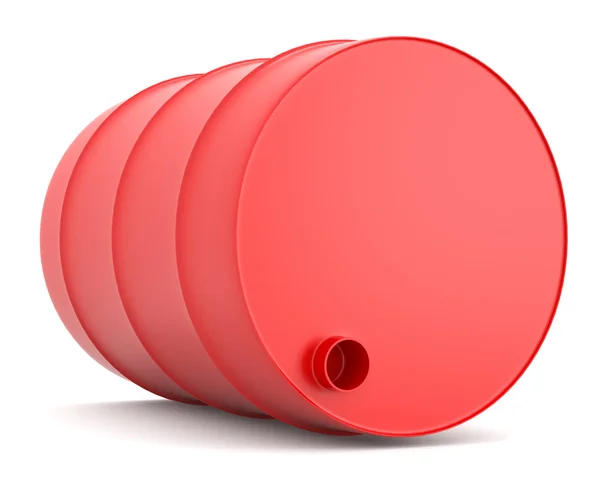 Red barrel — Stock Photo, Image