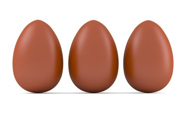 Chocolate eggs clipart