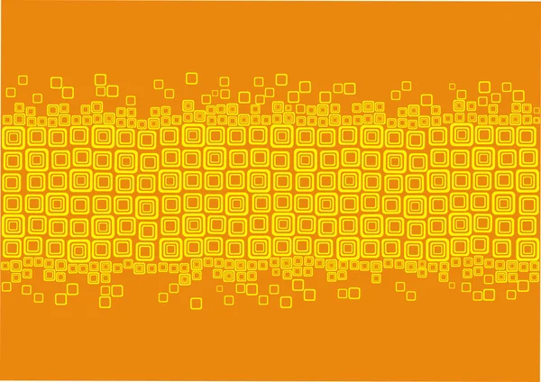 Żółty kwadrat z placu — Wektor stockowy