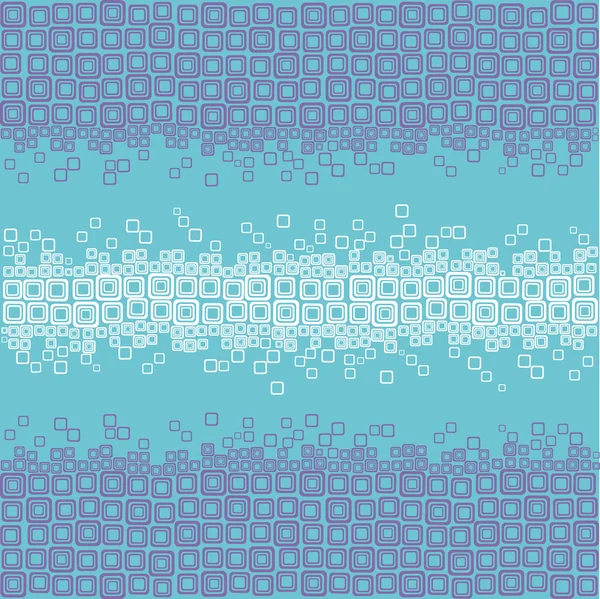 Fond bleu de carré — Image vectorielle