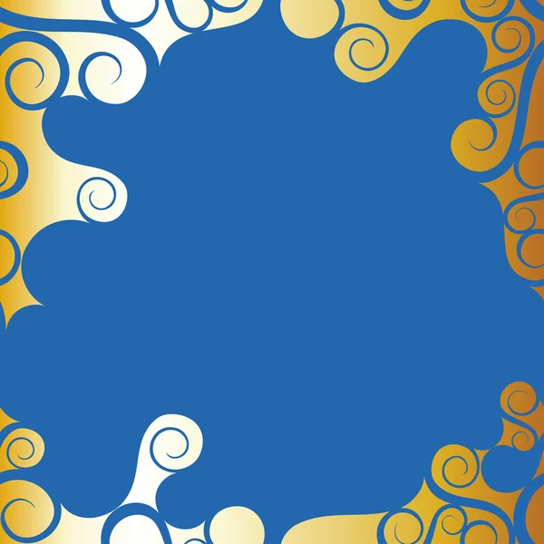 Голубая капля — стоковый вектор