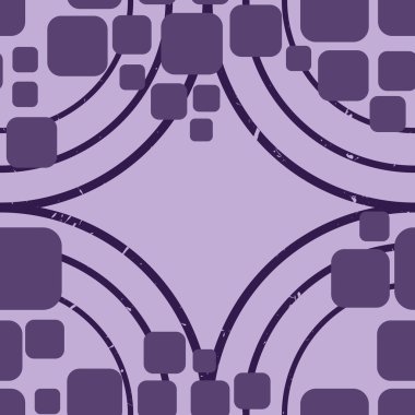 Retro lilas pattern clipart