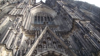 The Cologne cathedral clipart