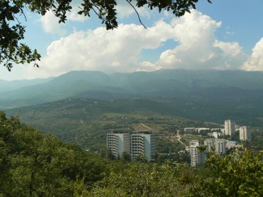 Dağlar'ın sonbahar manzarası