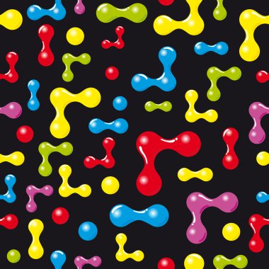 Texture from atoms clipart