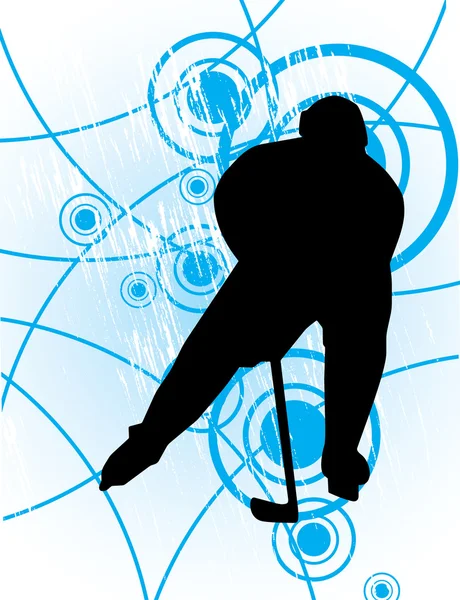 Hockey su ghiaccio Illustrazioni Stock Royalty Free