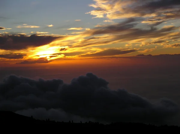 stock image Fantastic sunset