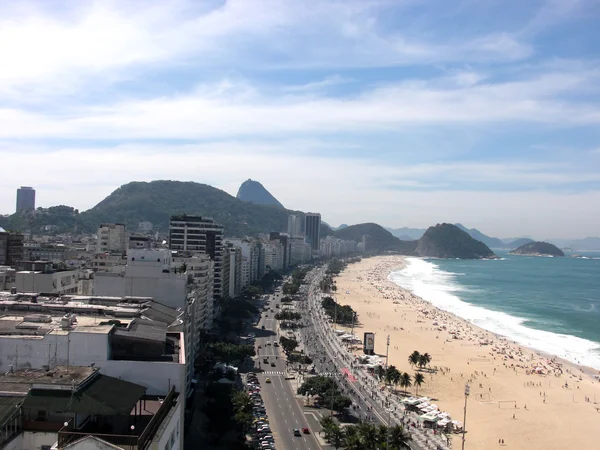 Copacabana görünümü — Stok fotoğraf