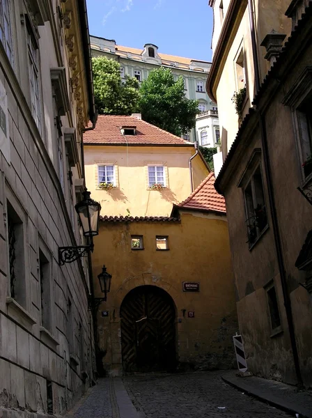 stock image Medieval street