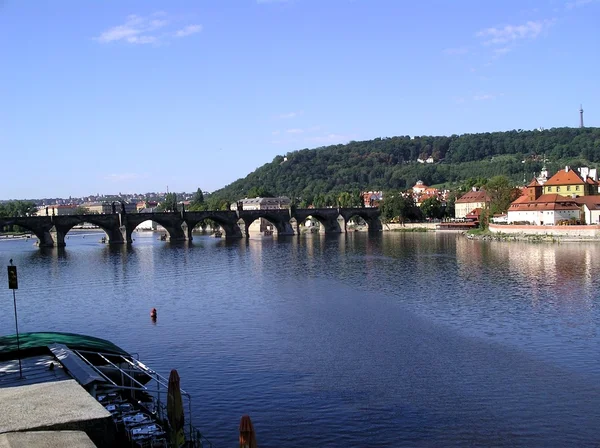 Summer view of Prague — стокове фото