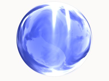 Glass sphere clipart