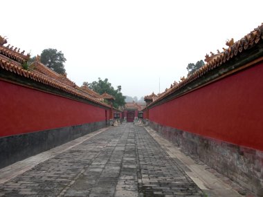 Streets of forbidden city clipart