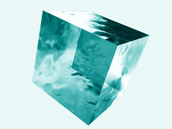Renkli buz kalıbı — Stok fotoğraf