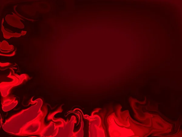 Красное пламя — стоковое фото