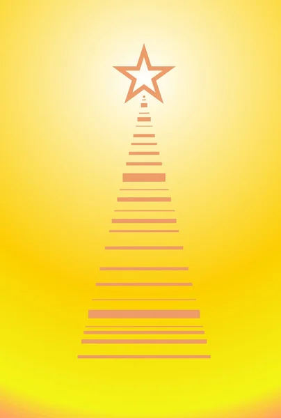 Yellow Christmas — Stock Photo, Image
