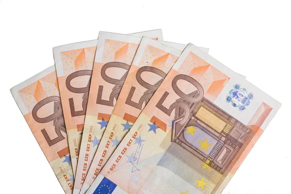Papel moneda euro —  Fotos de Stock