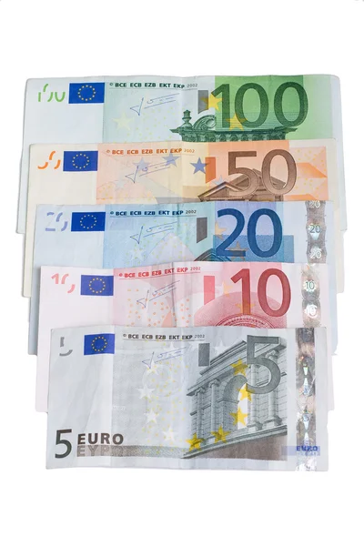 Papierwährung Euro — Stockfoto