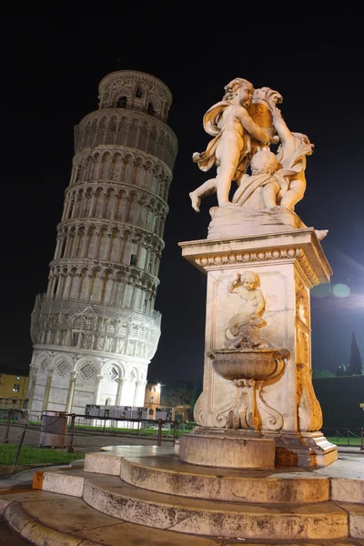 Most famous place in pisa — Stock Photo, Image