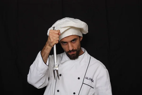 做饭的男人 — 图库照片