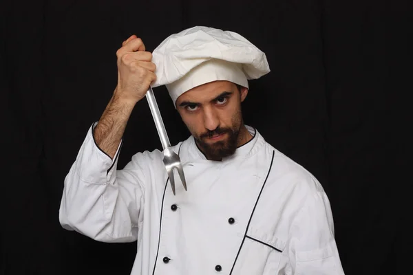 Muž vaření — Stock fotografie