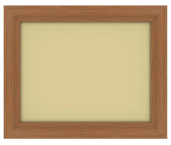 Дерев'яна рамка з сірим фоном — стокове фото