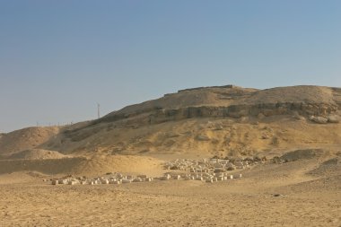 Giza kazı. Mısır