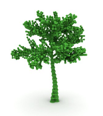 Molecular tree clipart