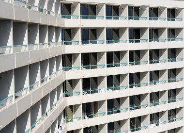 Rows of Balconies clipart