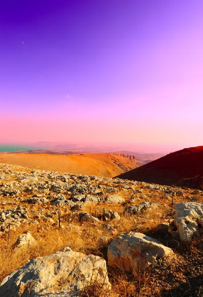 Галилейские горы — стоковое фото