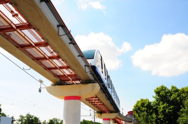 Monorail clipart