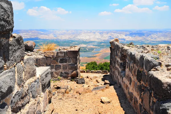 Vista para Jordan Valley — Fotografia de Stock