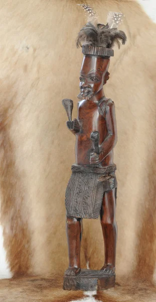 Африканский солдат . — стоковое фото